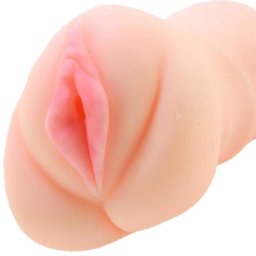 Вагина Кибер Кожа "JENNA HAZE" 14 см. с DVD и пенис пристегач