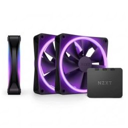 Fan Pack F120 RGB Duo Black 3Pack + RGB Controller