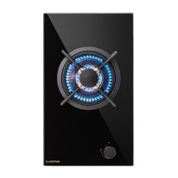 Klarstein Goldflame, газов котлон, 1 горелка за уок, стъклокерамика (CP11-Goldflame-1)