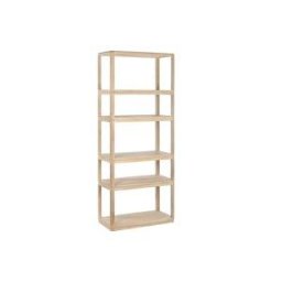 Лавица Home ESPRIT Естествен Дърво манго 80 x 40 x 200 cm