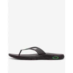 OAKEY Akley Ellipse Flip Flops Green/Black