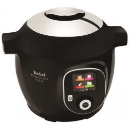 Мултикукър Tefal CY855830 Cook4me Connect + 150 BG recipes, 6L, black