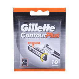 Gillette Contour Plus резервни ножчета 10 бр за мъже