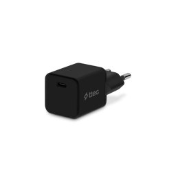 Зарядно 220V ttec SmartCharger 20W PD, USB-C - Черно