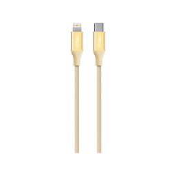 Кабел ttec AlumiCable Type-c - Lightning Fast Charging Cable 150cm - Gold