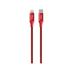 Кабел ttec, AlumiCable, Type-c - Lightning, Fast Charging Cable, 150cm, Червен