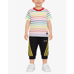 ADIDAS x Classic Lego Tee And 3/4 Pants Set White/Multi