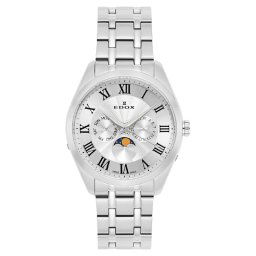 Edox Les Bemonts Multifunction Moon Phase 40008-3M-ARN - Мъжки часовник
