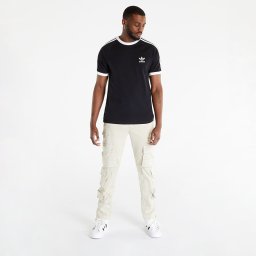Тениска adidas 3-Stripes Short Sleeve Tee Black XL