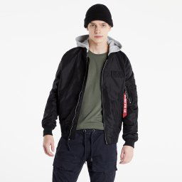 Яке Alpha Industries MA-1 TT Hood BP Reflective Jacket Black XL