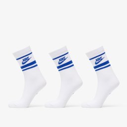 Чорапи Nike Sportwear Everyday Essential Crew Socks 3-Pack White/ Game Royal XL