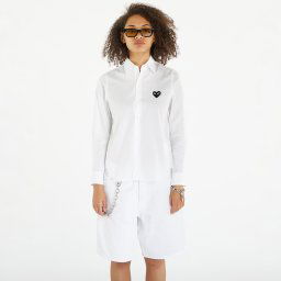 Риза Comme des Garçons PLAY Heart Logo Shirt White S