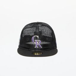 Шапка New Era Colorado Rockies Mesh Patch 59FIFTY Fitted Cap Black 7 1/4