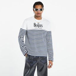 Тениска Comme des Garçons x The Beatles Long Sleeve Woven Tee UNISEX White L