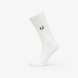 FRED PERRY Classic Laurel Wreath Sock Snow White/ Black 39-42