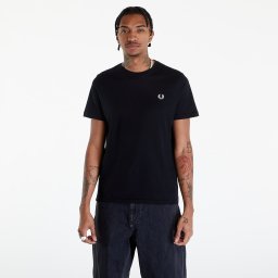 Тениска FRED PERRY Crew Neck T-Shirt Black XL