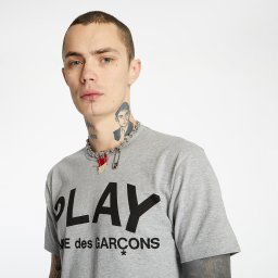 Тениска Comme des Garcons PLAY Tee Grey L