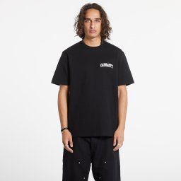 Тениска Carhartt WIP S/S University Script T-Shirt Black/ White XS