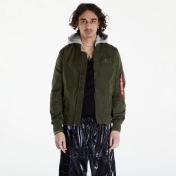 Яке Alpha Industries MA-1 TT Hood Dark Green M