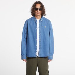 Риза Carhartt WIP L/S Weldon Shirt Blue S