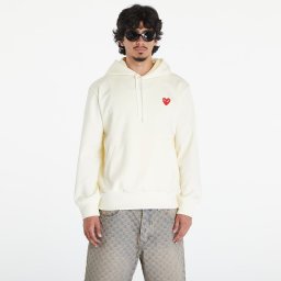Суитшърт Comme des Garçons PLAY Hoodie Ivory L