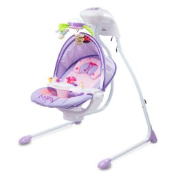 Електрически Шезлонг И Люлка Bugies Purple Caretero