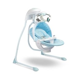 Електрическа Люлка шезлонг до 12кг Blue Caretero