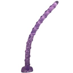 Нестандартно анално дилдо "CORAL PURPLE" 47 см