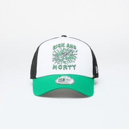 Шапка New Era x Rick And Morty 9Forty Trucker Snapback Green/ Black/ White Universal