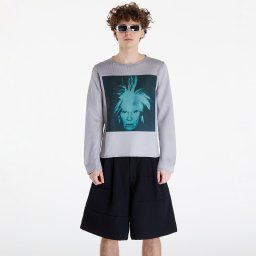 Пуловер Comme des Garçons SHIRT Sweater Grey/ Green L