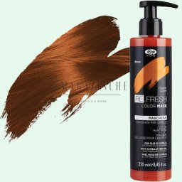 Lisap Тонираща подхранваща маска без амоняк - Медно 250 мл. Re.Fresh Color Mask