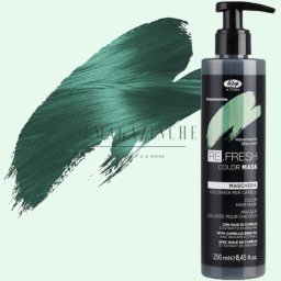 Lisap Тонираща подхранваща маска без амоняк - Аквамарин 250 мл. Re.Fresh Color Mask