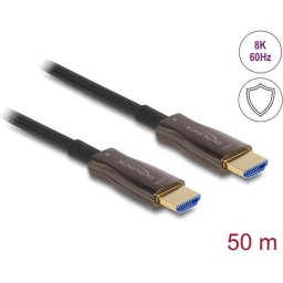 Оптичен кабел Delock, HDMI 8K, 60Hz, 48Gbps, 50 m