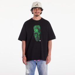 Тениска A BATHING APE Spray Frankenstein Relaxed Fit Tee Black S