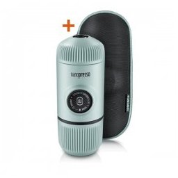 Espresso Machine Nanopresso Arctic Blue + Case