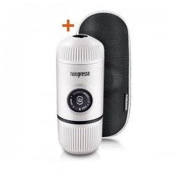 Espresso Machine Nanopresso Chill White + Case