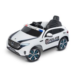 Акумулаторен Автомобил Mercedes Benz Eqc Police White Caretero Toyz
