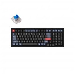 Gaming Keyboard K4 Pro Hot-Swappable Full-Size K Pro Blue Switch White LED