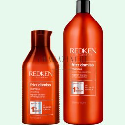 Redken Шампоан с нежна формула за непокорна коса 300 / 1000 мл. Frizz Dismiss Shampoo