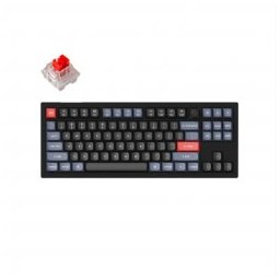 Gaming Keyboard V3 TKL Knob QMK Carbon Black, Keychron K Pro Red Switch RGB