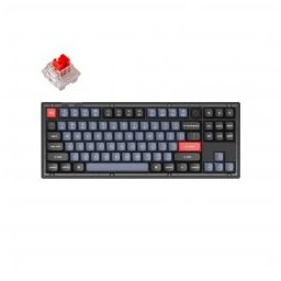 Gaming Keyboard V3 TKL Knob QMK Frosted Black Translucent, Keychron K Pro Red Switch RGB