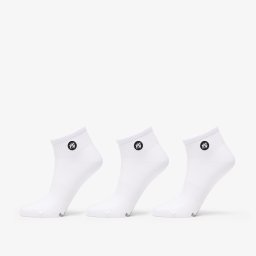 Чорапи Footshop Ankle Socks 3-Pack White 43-46