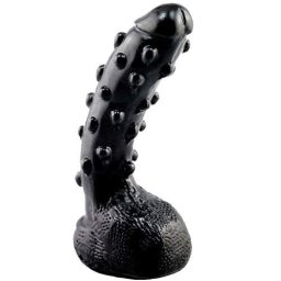 Нестандартна пенис отливка - дилдо "MALARI BLACK" 23 см