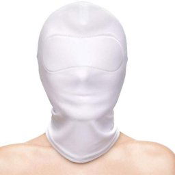 Маска за лице - плътна качулка "FF CLOSED HOOD WHITE" Унисекс