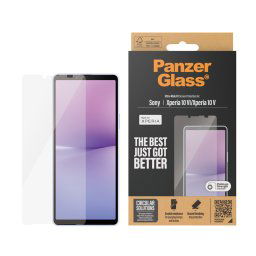 Стъклен протектор PanzerGlass за Sony Xperia 10 VI.10 V AntiBacterial, UWF ,Черен