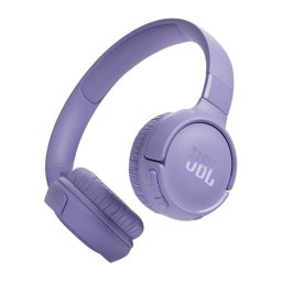 Безжични Bluetooth слушалки JBL T520BT, Лилави