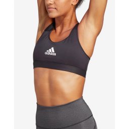 ADIDAS PowerReact Training Medium Support Bra Black
