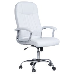 Президентски офис стол Sonata 6181 - бял