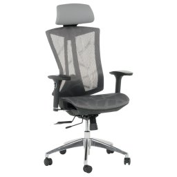 Ергономичен стол Sonata 7577 - сив