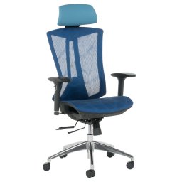 Ергономичен стол Sonata 7577 - син